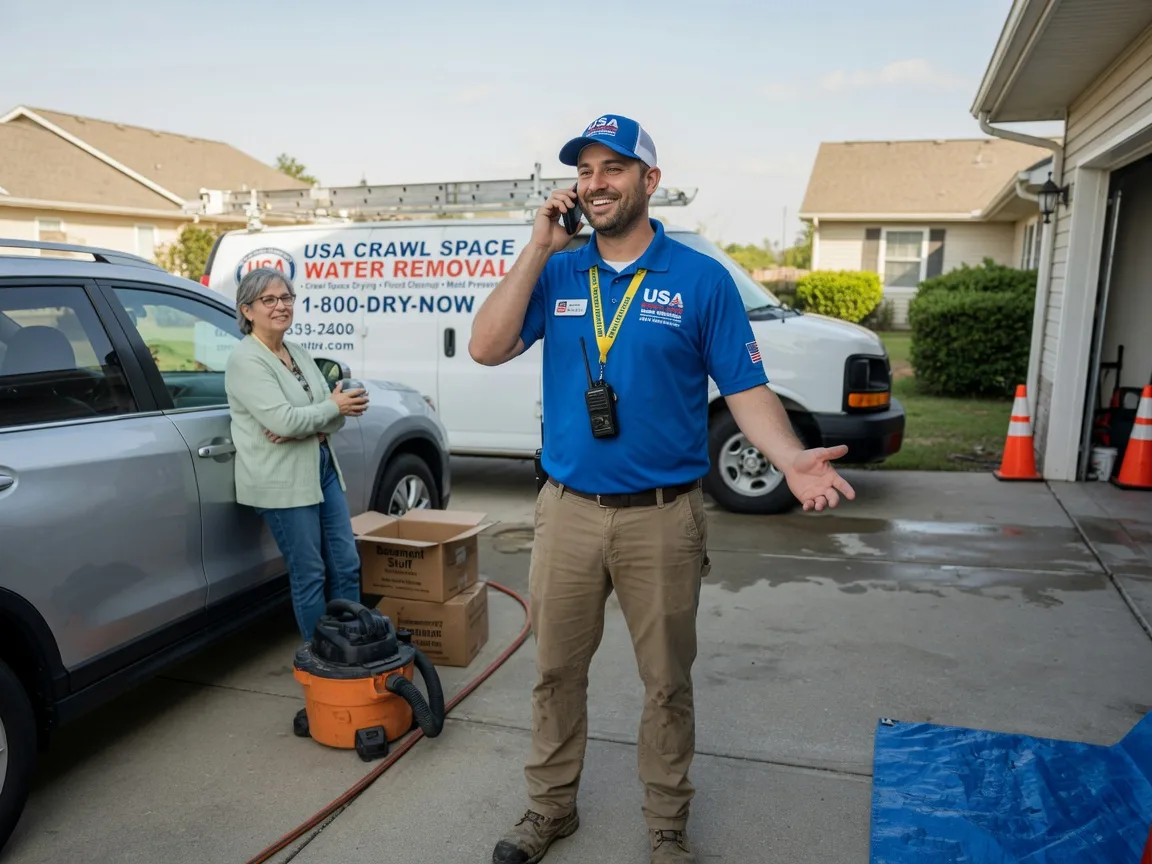Crawl Space Water Removal Mount Sidney, VA FAQs